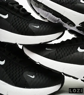 کفش کتانی بزرگ پا مشکی سفید نایک NIKE AIR 270