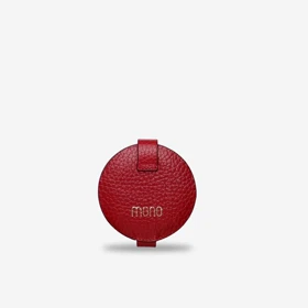 آینه جیبی زنانه دوطرفه چرم طبیعی مونو mono مدل G0014