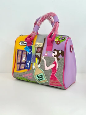 کیف تکه دوزی عروسکی