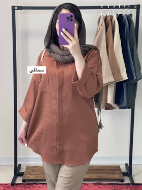 پیراهن دکمه دار یقه مردانه