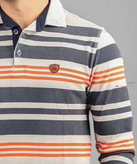 تیشرت یقه دار مردانه آستین بلند 1293