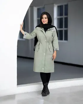 بارانی دخترانه ترکیبی کد 2164