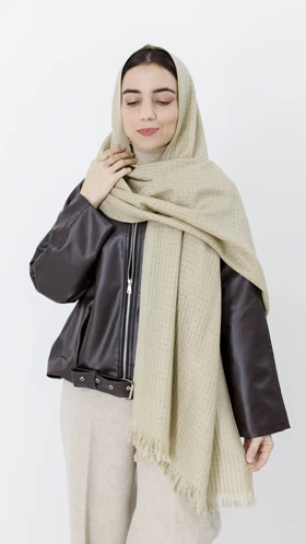 شال بافت پاییزه