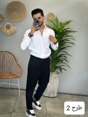 پیراهن ساده پنبه ساتن