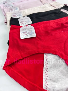 شورتکس قاعدگی نخ پنبه جیب‌دار