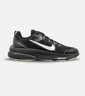 کفش کتانی بزرگ پا مشکی سبز NIKE zoom
