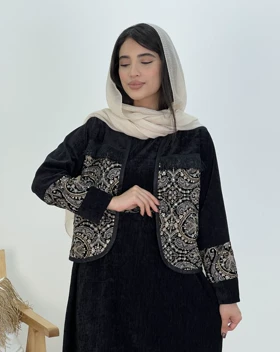 ست کت و سارافون جیران(64)کد:4715