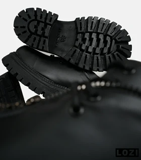 کفش مردانه لوفر مشکی BALENCIAGA