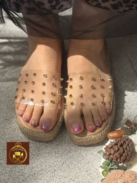 صندل طلقی کنفی زنانه
