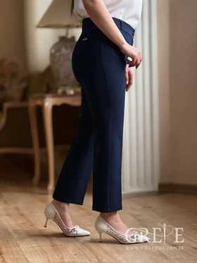 شلوار کرپ کلاسیک پاکتی قد 90