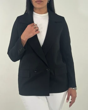 کت جیب پاکتی کج راه کد 100174 (سرمه اى)