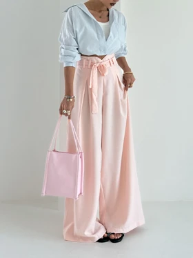 شلوار بنددار آنجلا