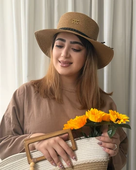 کلاه فدورا حصیری سلین