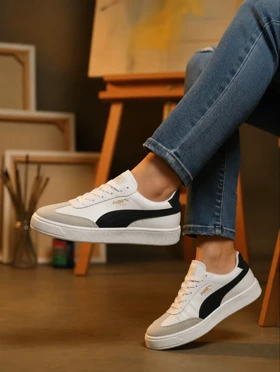 کفش اسپرت زنانه پوما Puma سفید مشکی