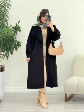 پالتو فوتر بلند آستین پیله