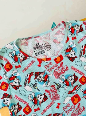 کراپ تیشرت دخترانه و زنانه فانتزی نخی