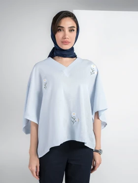 شومیز زنانه هوکانی کد 50179