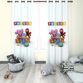 پرده کودک طرح پوکویو مدل W4869