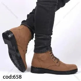 نیم بوت قهوه ای روشن اشبالت فقط سایز 40 و 41- کد 658(Tb4)