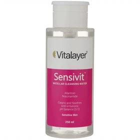میسلار واتر ویتالیر مدل Sensivit مناسب پوست حساس حجم 250 میلی لیتر