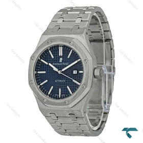 ساعت ای پی مردانه کلاسیک سیلور صفحه سرمه ای AP-7585-G