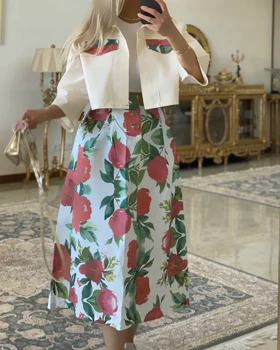 ست کت دامن هندی