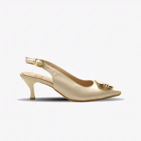 کفش مجلسی زنانه پاشنه‌دار 5 سانت مدل 400945 _ sandal valentino