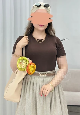 تیشرت شکلاتی