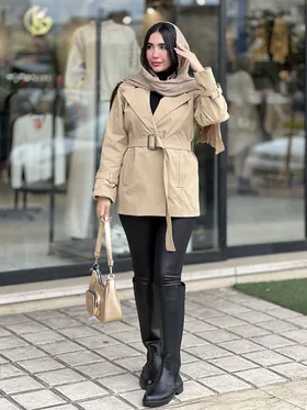 بارانی آستردار کد 664