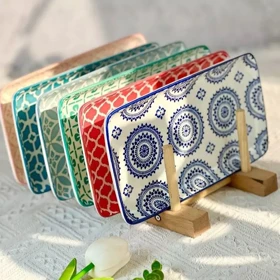 رولت خوری طرح دار دنی هوم سایز کوچک / BA45