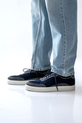 کفش اسنیکرزدو رنگ مردانه