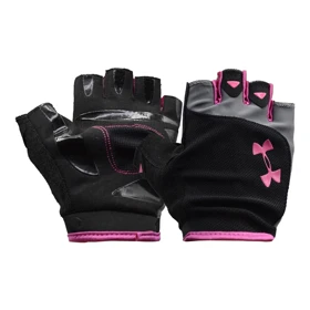 دستکش بدنسازی زنانه آندر آرمور مدل Heat Gear-404K1296 سرخابی