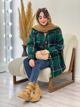 شکت چهارخونه دو جیب سوفیا
