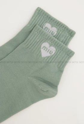 جوراب نیم ساق قلبی❤کد1005602