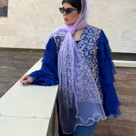 شال توری یاسی 2 متر