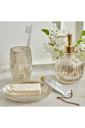 ست اکسسوری حمام Karaca Home مدل Shine شیشهای - نارنجی