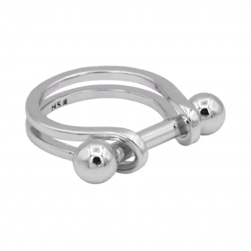 انگشتر زنانه مدل نعلی