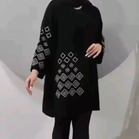 مانتو کتی زنانه مجلسی گلدوزی شده