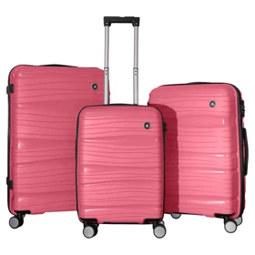 چمدان MR مدل Royal-3X مجموعه 3 عددی (صورتی)