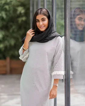 پیراهن بلند جلو بسته