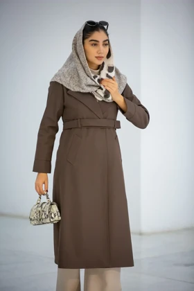 بارانی بلند یقه انگلیسی
