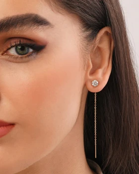 گوشواره بخیه ای استلا ژوپینگ