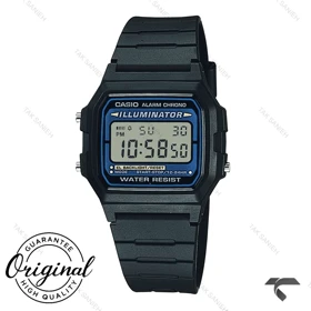 کاسیو دیجیتالی F-105W-1A_Seq1 مشکی آبی Casio-10262-U