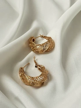 گوشواره طرح طلا