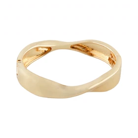 دستبند زنانه طرح بنگل مدل منحنی