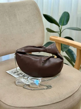 کیف دستی/دوشی زنانه مدل مانزا کد EB749 (شکلاتی)