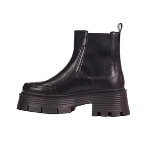 نیم بوت دوبر کش لژدار_مشکی کد 2226