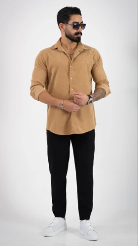 پیراهن مخملی مردانه پاک تن_کد4633