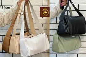 کیف دوشی صندوقی بزرگ زنانه