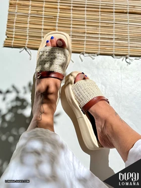اسلیپر تک سگک رافیا لومانا